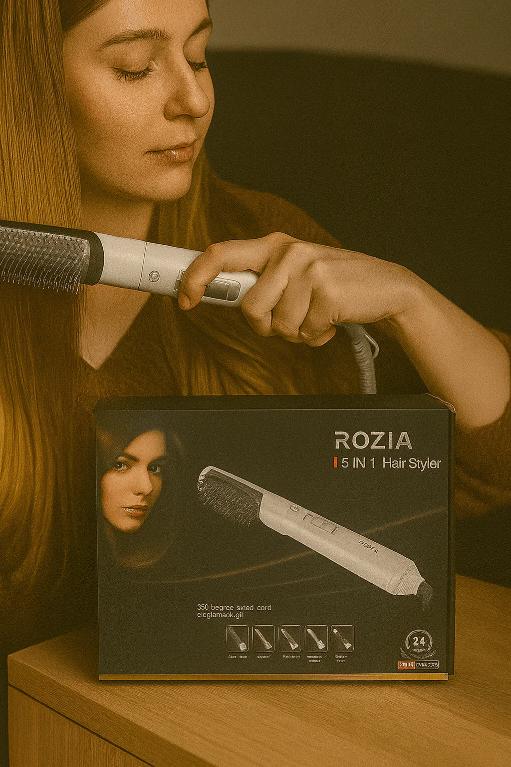 Rozia - 5-in-1 Hair Styler